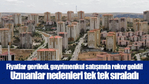 Fiyatlar geriledi, gayrimenkul satışında rekor geldi! Uzmanlar nedenleri tek tek sıraladı