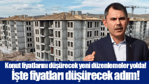 Konut fiyatlarını düşürecek yeni düzenlemeler yolda! İşte fiyatları düşürecek adım!